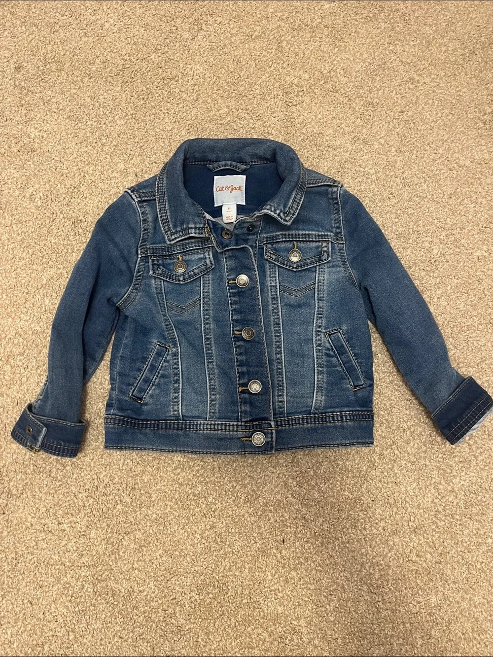Cat & Jack Blue Denim Jacket